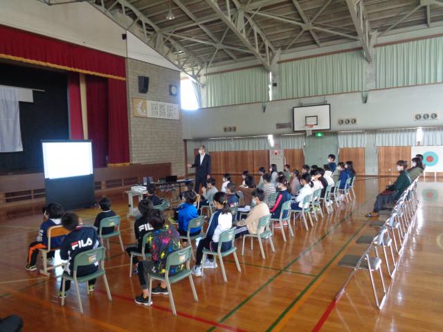 ネットマナー教室-北海道妹背牛町立妹背牛小学校